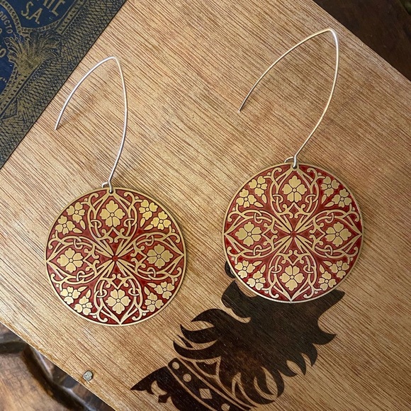 whisperedHEART earrings by trina 🌙🤍✨ - Picture 8 of 11